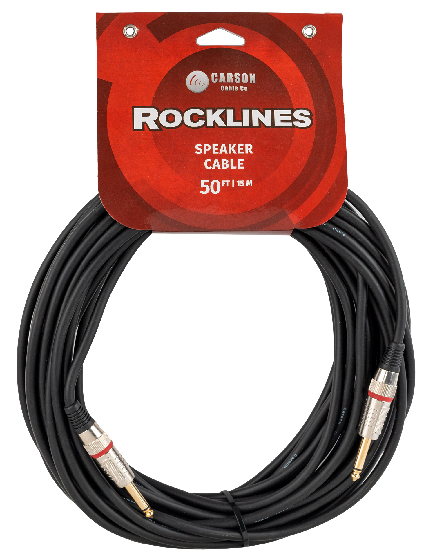 Carson | RSH50 | 50 ft Speaker Cable | Black Carson | RSH50 | 50 ft Speaker Cable | Black